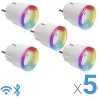 Shelly Plus Plug S 5-pack Zwischensteckdose Wi-Fi, Bluetooth