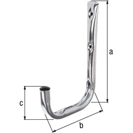GAH Alberts Wandhaken Einfach 250 mm Stahl verzinkt