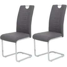 Hela Ruby Grau, gepolstert 2er-Set