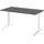 bümö Schreibtisch Serie-XB Grau / Weiß