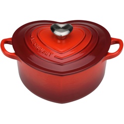 Le Creuset Herzbräter Kirschrot