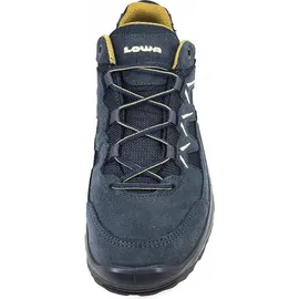 Lowa Sirkos Evo GTX Lo Herren stahlblau/senf 46,5