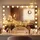 deluke Schminkspiegel DORA mit Licht und Bluetooth 80x14x62cm, Metall, Weiß Hollywood Speigel Kosmetikspiegel Make-Up-Spiegel