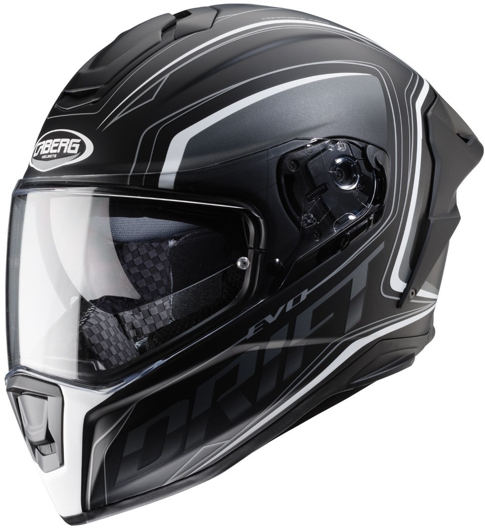 Caberg Drift Evo Integra Helm, zwart-wit, 2XL