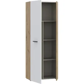 Forte NET306 Mehrzweckschrank 68,7 x 181,1 x 36,5 cm Braun