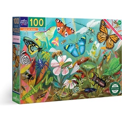 Eeboo EEBOOP - Puzzle 100 pcs - Love of Bugs - (EPZLVB) (100 Teile)