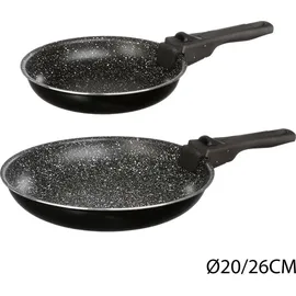 5Five Stein Pfannen-Set 2-tlg. 20 cm + 26 cm