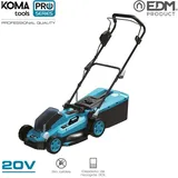 Mäher 20v bürstenlos (ohne Akku und Ladegerät) 97x93cm Koma Tools pro Serie Akku