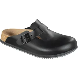 Birkenstock Boston Super Grip Naturleder schwarz 46