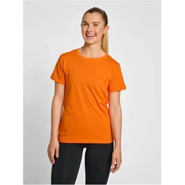 hummel Hmlred Heavy T-Shirt Orange XS