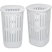 Brabantia Collect-It Wäschekorb 55 l weiß, 2 St.