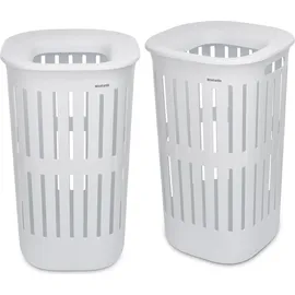 Brabantia Collect-It Wäschekorb 55 l weiß, 2 St.