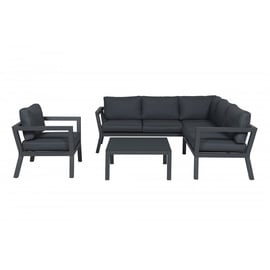 Garden Impressions Colorado Lounge-Set 3-tlg. carbon black