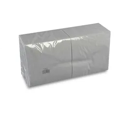 Hypafol Tafel-Servietten, grau, 3-lagig, 40 x 40 cm, Inhalt 250 St, in verschiedenen Farben, hochwertiges Material