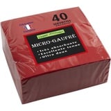 PROnappe Servietten rot 2-lagig 19,0 x 19,0 cm 40 St.