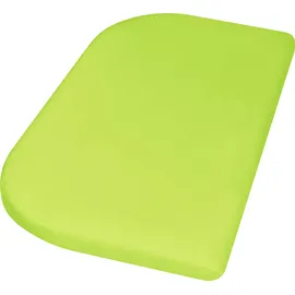 Playshoes 770325-29 Jersey-Spannbettlaken für das Beistellbett, Wasserdicht und Atmungsaktiv, 89 x 51 x 10cm, grün, grün