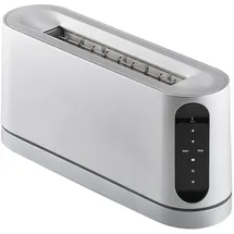 Jacob Jensen Langschlitz-Toaster Silber