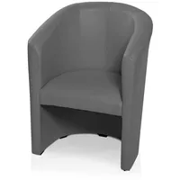 Möbel-Eins Cocktailsessel ABIZA Kunstleder 0 x 0 x 0 cm Grau