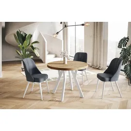 alpi möbel OVO Ø 80-130 cm naturbelassen