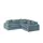 Smart Ecksofa Lionore ¦ blau ¦ Maße (cm): B: 256 H: 86 T: 256.0