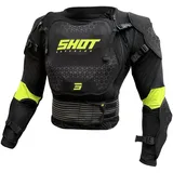 Shot Optimal 2.0 Protektorenjacke Gelb/Schwarz XXL