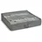 Zeller Aufbewahrungsbox 60 x 60 x 13 cm 1-tlg. grau