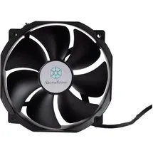 Silverstone FHP141 - Prozessorlüfter - 140 mm, 1x), PC Lüfter, Schwarz