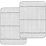 luxuskollektion Abkühlgitter Edelstahl Rechteckig Backgitter 2er Set 38,9x28,5x2cm