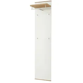 Möbel Kraft Garderobenpaneel Longo 42 x 183 x 27 cm Weiß