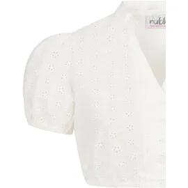 Nübler Dirndlbluse Valentina in Creme Gr. 36
