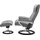 Stressless Stressless® Fußhocker »View« mit Signature Base,Gestell Schwarz grau