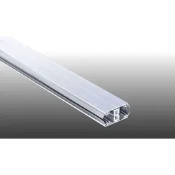 Aluprofil Thermosystem für 16 mm Stegplatten - 4000 mm Verbindungsprofil inkl. Lippendichtung – Klemmprofil für Holz- und Metallkonstruktionen