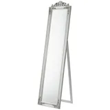 [en.casa] Standspiegel Arezzo 160 x 40 cm Silber