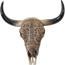 MCW Deko Schädel Longhorn