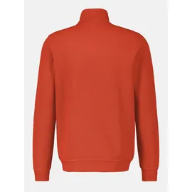 Lerros Sweat-Troyer in Strukturqualität - Lava Red - S