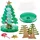 Baker Ross FN348 Magische Weihnachtsbäume - 2er-Pack, Kristallbasteln für Kinder, Weihnachtsdekoration für Kinder