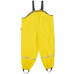 Playshoes Regenhose gelb mit Textilfutter, 80