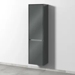 Sanipa Hochschrank „Twiga“ 475 × 1713 × 350 mm in Weiß (glanz), Anschlag links, mit Beleuchtung