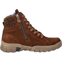 WALDLÄUFER H-Lumi Damenschuhe Stiefel Schnürer Braun 40 | UK 6.5 - Braun