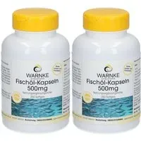 Warnke Huile de poisson 500mg Gélules Capsule(S) 2x250 pc(s)