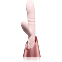 Blush Fraya Vibrator mit Klitoris-Stimulator Pink 25,5 cm