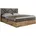 Boxbett GUNAR 140/200 Dunkelgrau Velvet H4