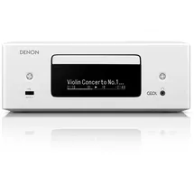 Denon RCD-N12DAB Kompaktanlage, HiFi Verstärker, CD-Player, Internetradio, Musikstreaming, HEOS Multiroom, Bluetooth und WLAN, AirPlay 2, Alexa Kompatibel, 2 Optische TV-Eingänge, DAB+ Radio