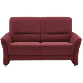 meinSofa Einzelcouch Mikrofaser 1-Sitzer Rot
