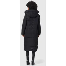 Marikoo Winterjacke "Nadeshikoo XIV", Damen, Gr. L, schwarz, Obermaterial: 100% Polyester. Innenseite: 100% Polyester. Futter: 100% Polyester. Wattierung: 100% Polyester, Jacken Winterjacke, extra langer Winter Mantel gesteppt