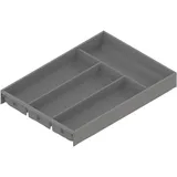 Blum Ambia-Line Besteckeinsatz 425 x 300 x 50 mm Stahl Indiumgrau
