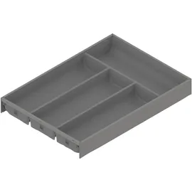 Blum Ambia-Line Besteckeinsatz 425 x 300 x 50 mm Stahl Indiumgrau