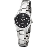 Regent Damen-Armbanduhr silber Analog 2253412 Edelstahl-Armband UR2253412