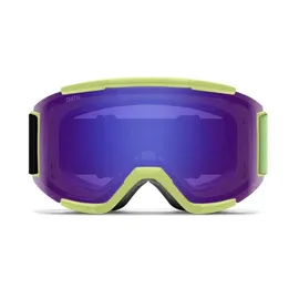 Smith Optics Smith Squad ChromaPOP Skibrille (Größe One Size, gruen)