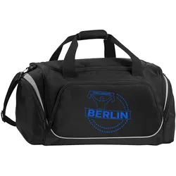 multifanshop Sporttasche - Berlin blau - Meine Fankurve - Druck blau - Tasche